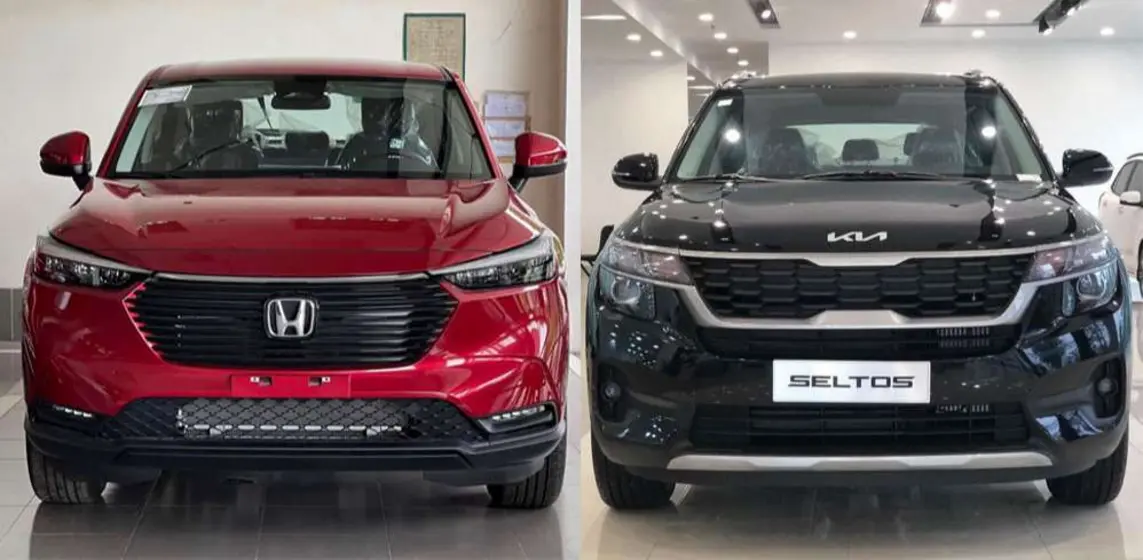 Công nghệ phanh an toàn trên Honda HR-V và Kia Seltos.